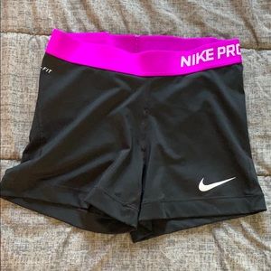 Nike Pro Spandex Shorts